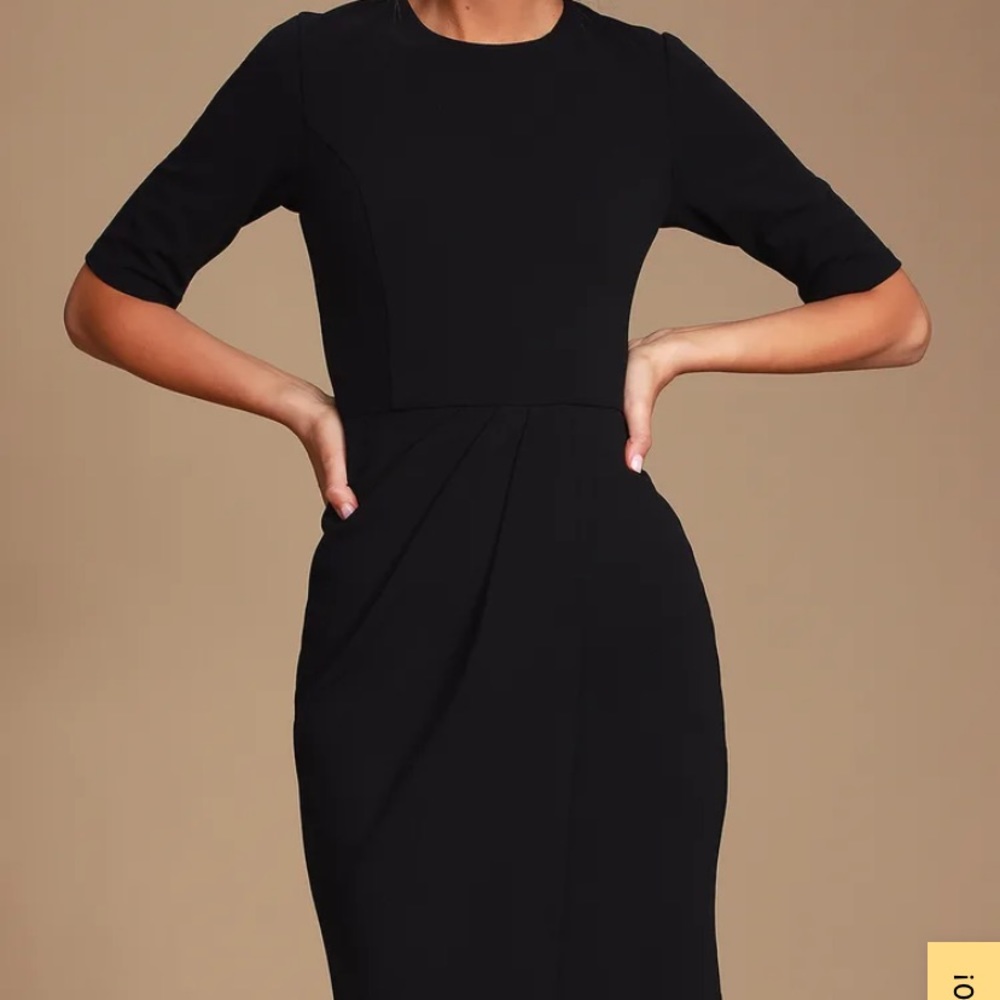 Lulu’s black dress